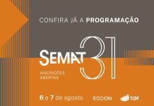 SEMAT 2026 divulga programação e mantém inscrições abertas até 4 de agosto