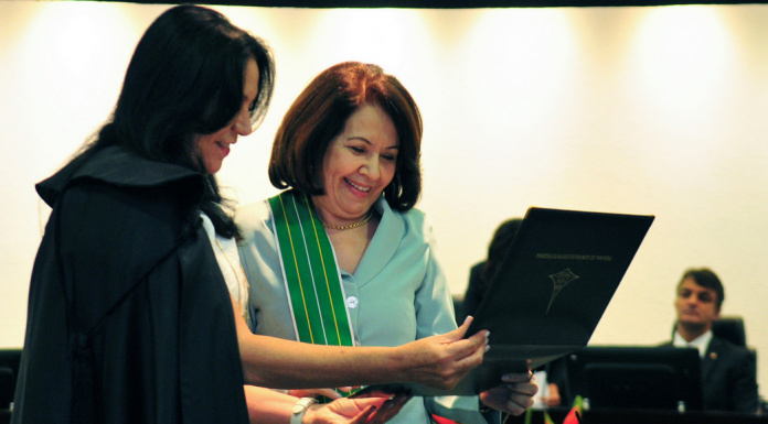 TCDF homenageia a presidente do Superior Tribunal de Justiça