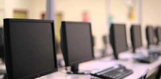 Corte doa computadores para projeto em escolas públicas