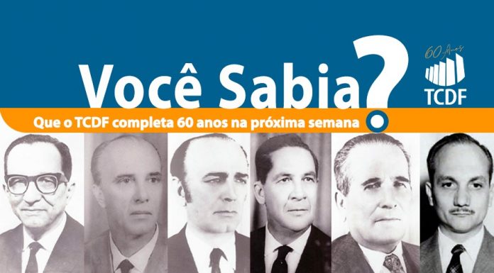 Você sabia que o TCDF completa 60 anos na próxima semana?