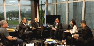 Presidente do TCDF recebe visita do Encarregado de Negócios da Embaixada do Iraque