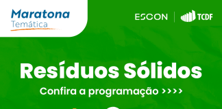Confira a programação da Maratona Temática de Resíduos Sólidos promovida pela Escon