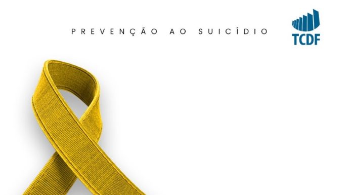 TCDF ficará iluminado de amarelo durante o mês de setembro em apoio à campanha de prevenção ao suicídio e promoção da saúde mental