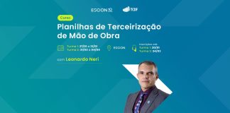 Inscrições abertas para curso prático de elaboração de planilhas para contratos de terceirização