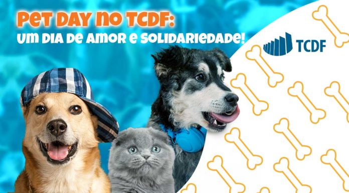 🐾Lembrete: É amanhã o Pet Day no TCDF🐾
