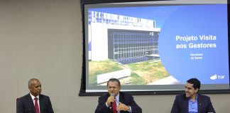 Visita aos gestores: Secretaria de Saúde é o primeiro órgão a receber projeto pioneiro do TCDF