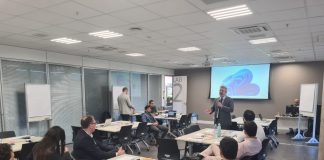 Presidente do Comitê de Segurança Pública do IRB prestigia encerramento do treinamento para a Auditoria Nacional