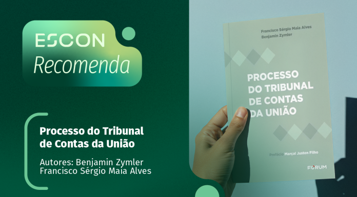 Escon recomenda leitura sobre fiscalização orçamentária e financeira do TCU