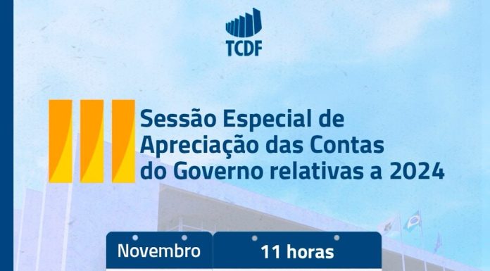 TCDF analisa as Contas do Governo de 2024 na quarta (26/11)