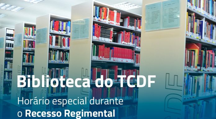 Biblioteca do TCDF terá horário especial durante o recesso