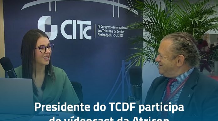 Presidente do TCDF destaca projetos da Corte em vídeocast da Atricon durante o IV CITC