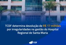 TCDF determina devolução de R$ 17 milhões por irregularidades na gestão do Hospital Regional de Santa Maria