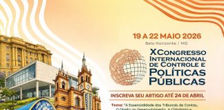 Inscrições abertas para envio de artigos científicos ao X Congresso Internacional de Controle e Políticas Públicas