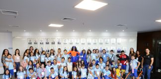 Aprender brincando: crianças conhecem o trabalho do TCDF no TCendo o Futuro