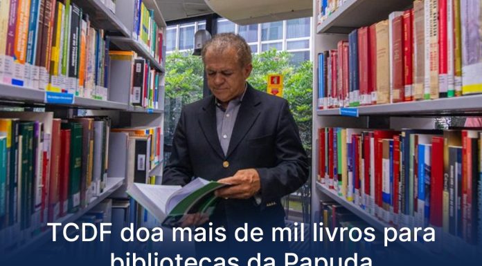 TCDF doa mais de mil livros para bibliotecas da Papuda