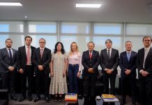 Governadora Celina Leão faz visita de cortesia ao TCDF