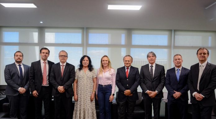 Governadora Celina Leão faz visita de cortesia ao TCDF