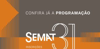 SEMAT 2026 divulga programação e mantém inscrições abertas até 4 de agosto