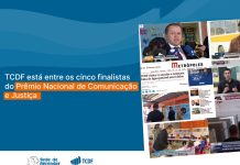 TCDF está entre os cinco finalistas do Prêmio Nacional de Comunicação e Justiça com estratégia inovadora de divulgação de auditoria