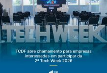 TCDF abre chamamento para empresas interessadas em participar da 2ª Tech Week 2026