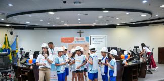 TCendo o Futuro: 160 estudantes da rede pública simulam fiscalização de obras no plenário do TCDF